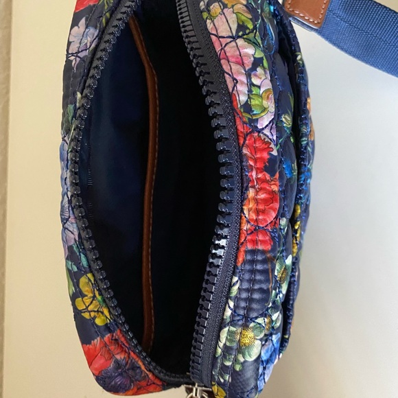 Brighton Floral Crossbody Bag - Navy and Multicolor - Picture 6 of 12